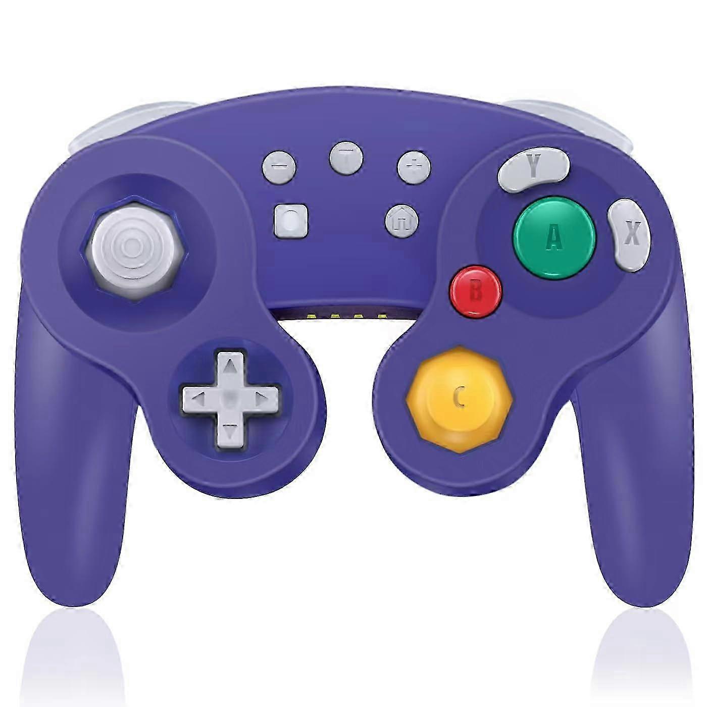 Wireless Controller für Switch, Gamecube Switch Pro Controller für Switch/Switch OLED/PC/Steam, Auto Turbo, Wake-up/Screenshot-Funktion