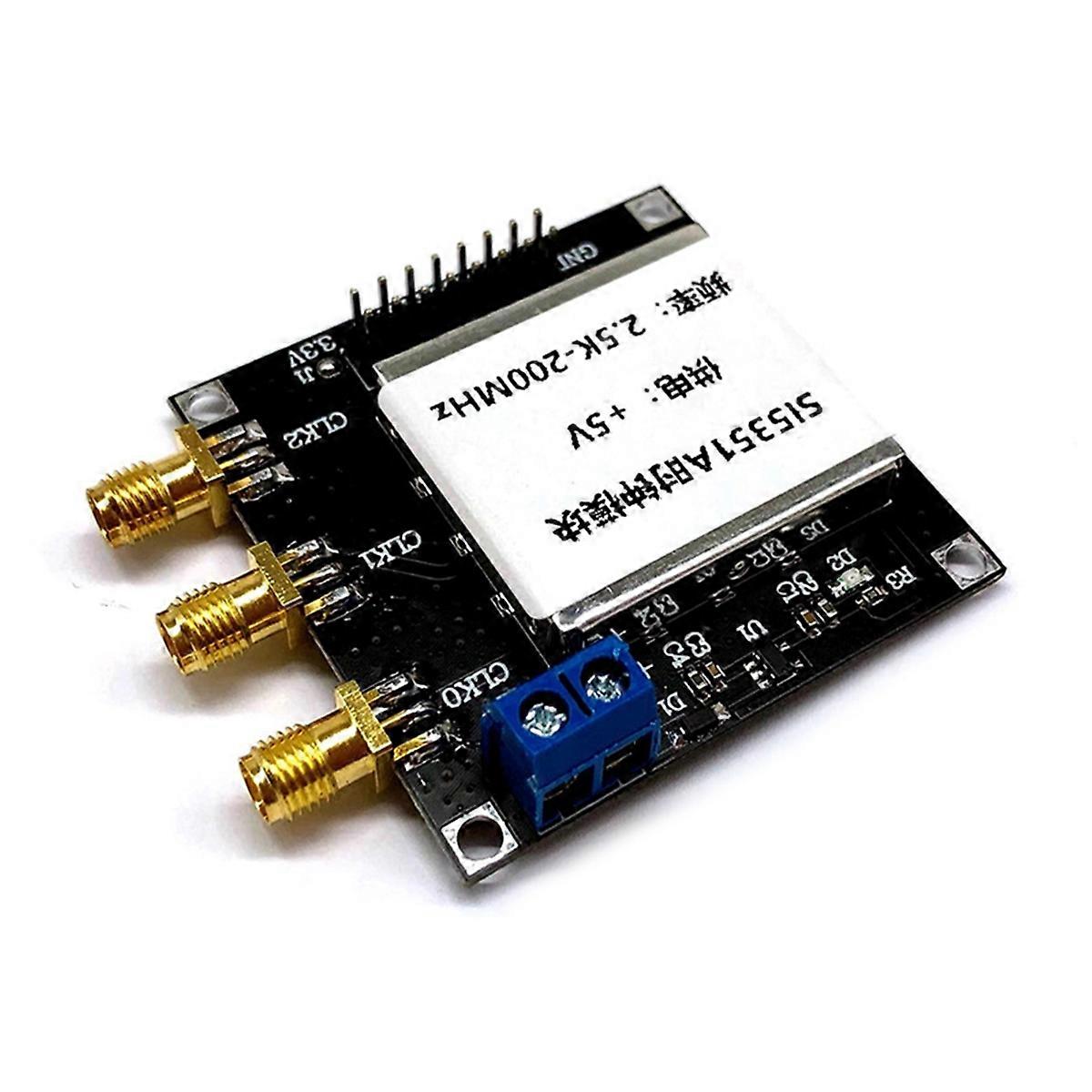 SI5351 2.5K-200MHz Clock Signal Generator Module High Frequency Square Wave Generator with STM32 TF
