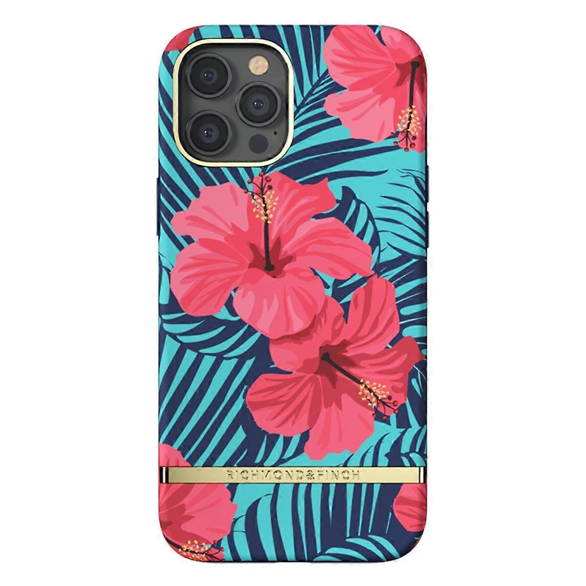Case for iPhone 12 Pro Max Shockproof Hibiscus pattern