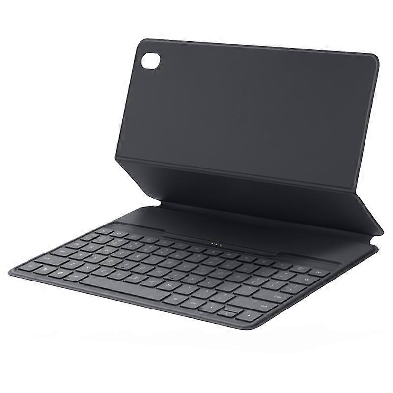 For Huawei MediaPad M6 10.8 Magnetic Smart Keyboard Leather Tablet Case with Holder(Dark Gray)