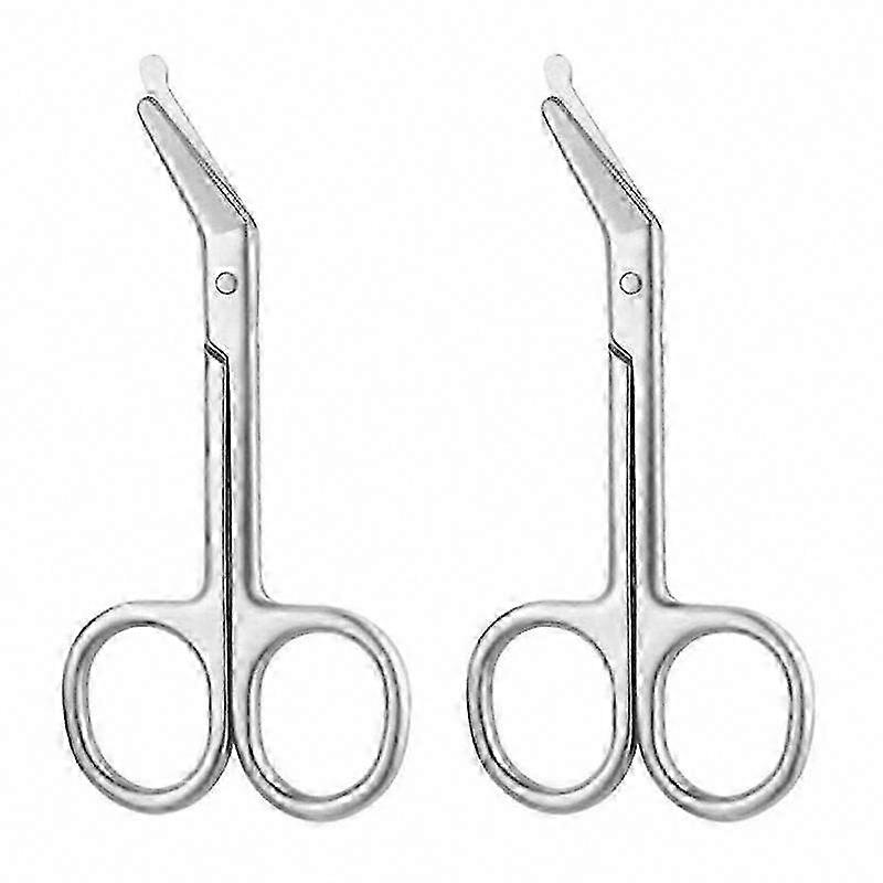 Stoma Care Scissors Set for Colostomy and Ileostomy Procedures Made of High-Quality Stainless Steel with Blunt Edges
