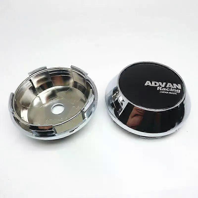 4pcs 65mm Advan Racing Wheels Center Cap Hup Car Replacement Dust Alloy Cover Hubcaps Logo Emblem Badge Auto Styling Accessories|Wheel Center Caps|