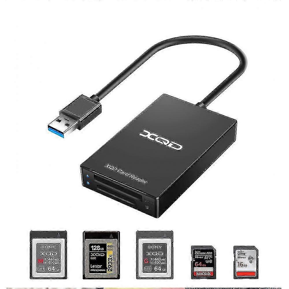 Multi-function Type-c To Xqd Card Reader Usb 3.0 Card Reader Dedicated To M/g Storage Card