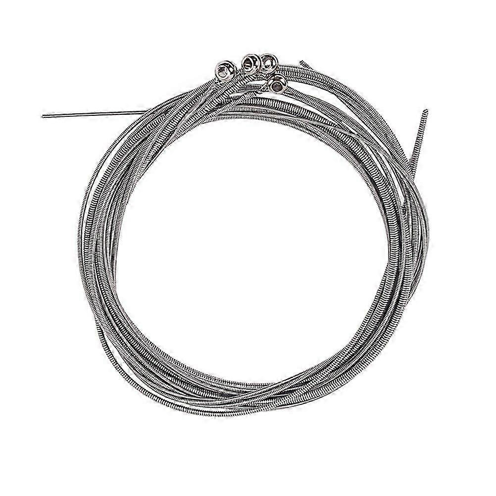 4 Pcs Guitar Parts Classic Guitar String Folk Guitar String Bass Strings Replacement Replacement Guitar String