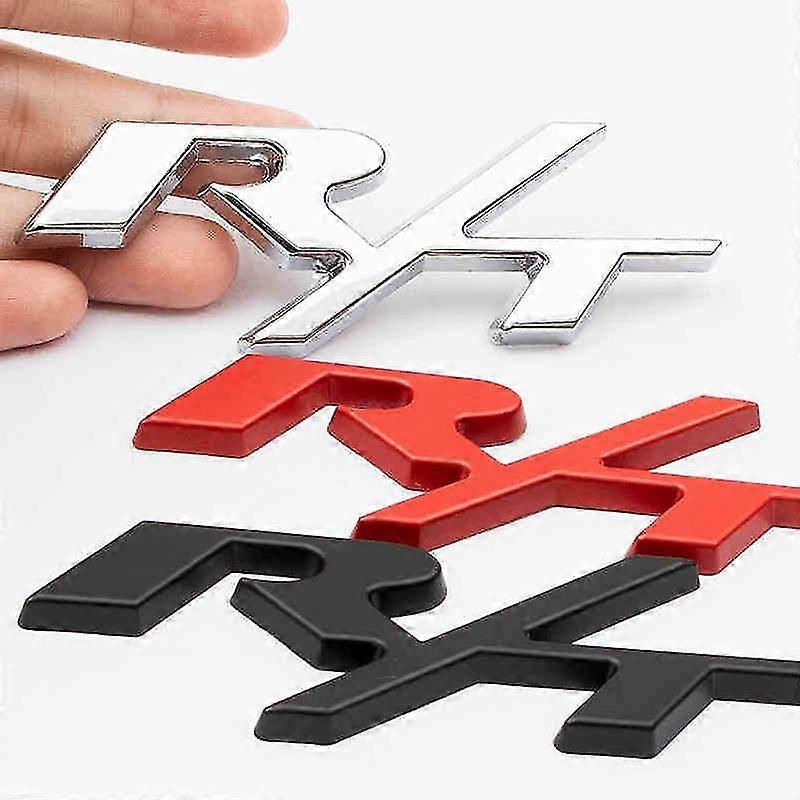 3d Metal R/t Logo Rt Emblem Car Styling For Dodge Ram Journey Charger ...
