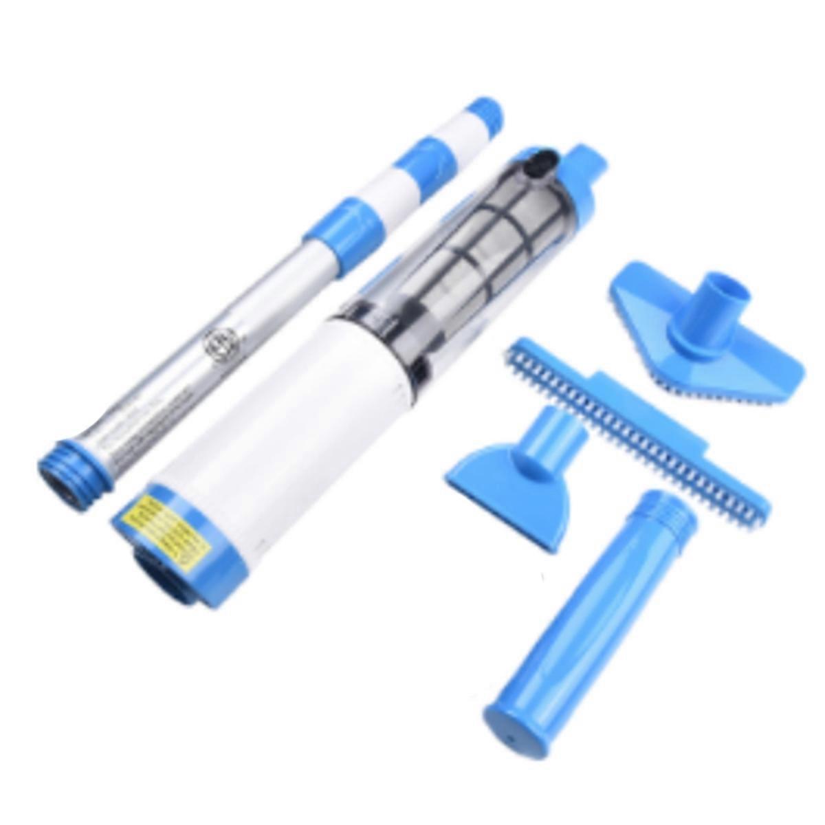 3in1 Poolsauger für Whirlpools und kleine Pool-Sand- und Schmutzentfernung Handheld-Poolsauger mit Teleskopstange (EU)