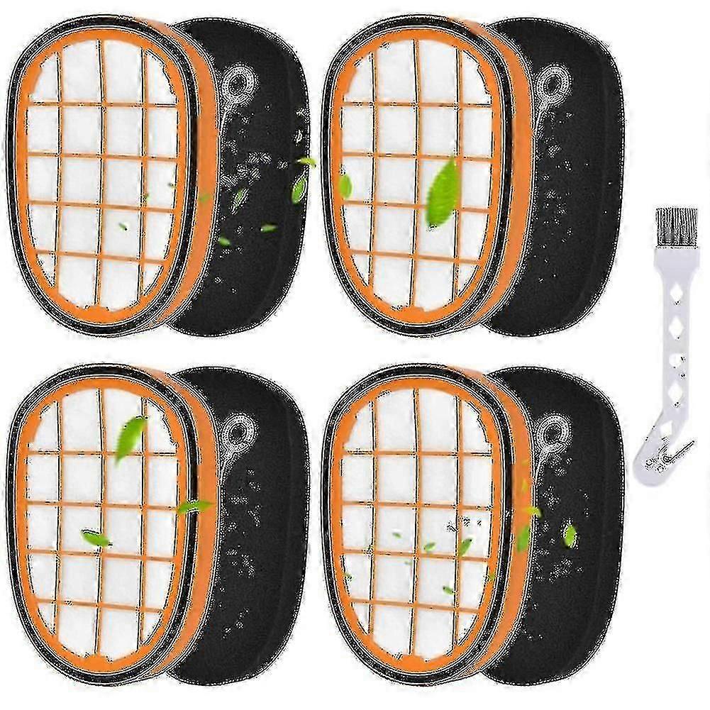4 Pack Filters For Philips Speedpro Max Aqua Handheld Fc6812 Fc6813 (ruige)2024