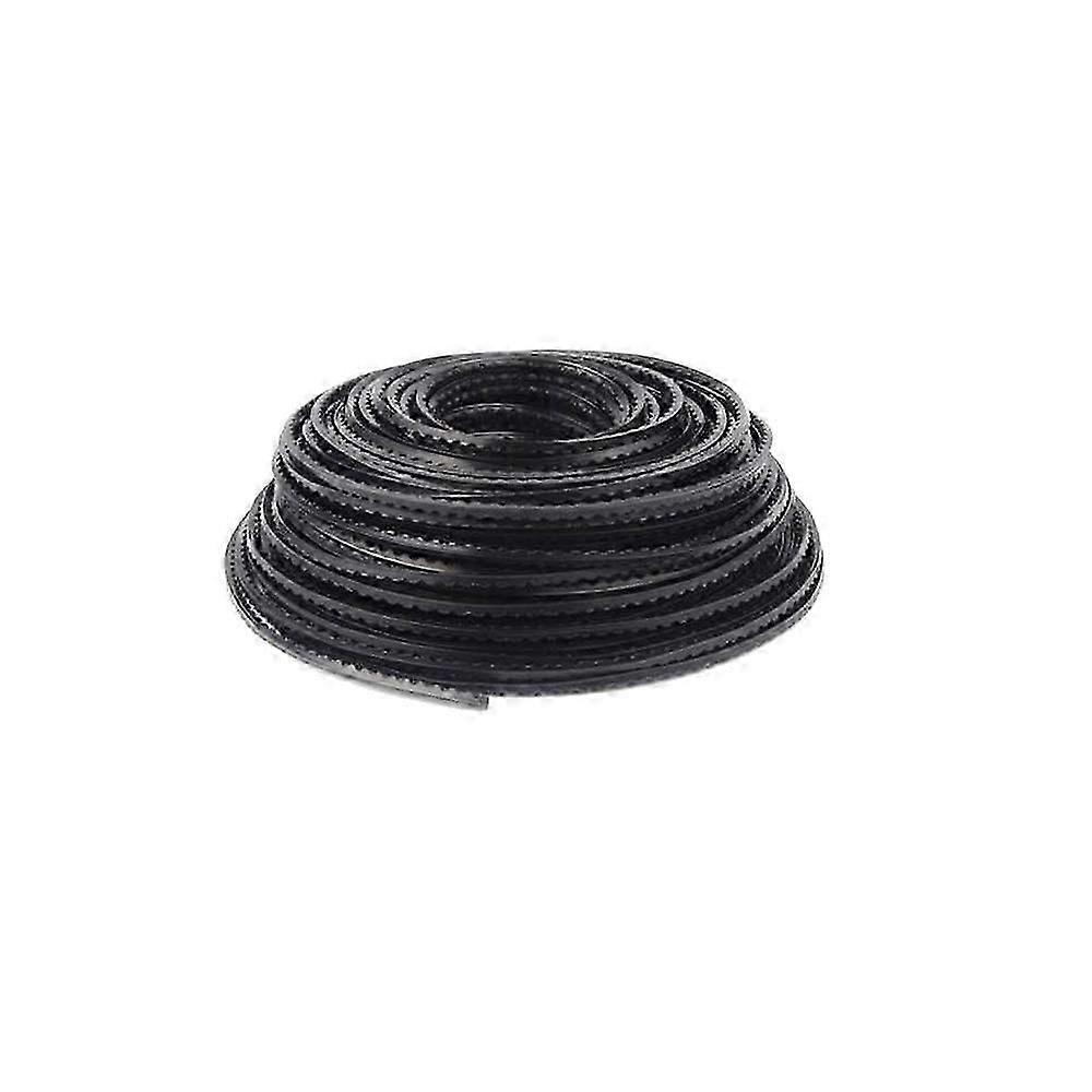 Serrated Heavy Duty Trimmer Line, 3mm x 53m Nylon Strimmer Wire Low Noise Trimmer String for Over Grown Grass and Weeds