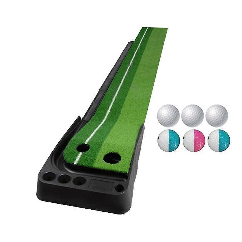 PGM Golf Putting Mat Push Rod Trainer