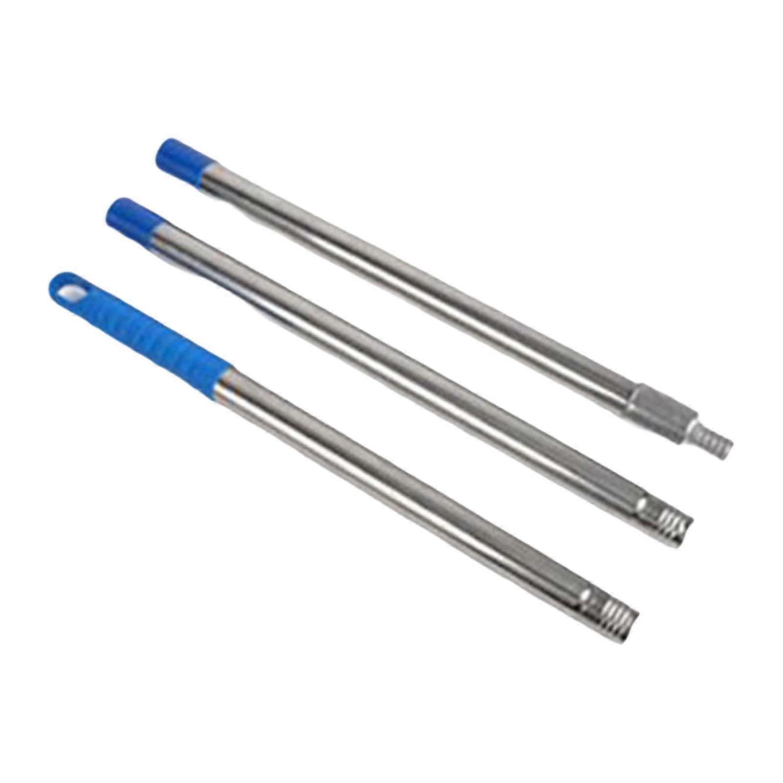 Extended Handle for Floor Scrub Brush - Adjustable Durable Cleaning Pole with Comfort Grip, Easy Install Segmented Rod for Mop Accessories