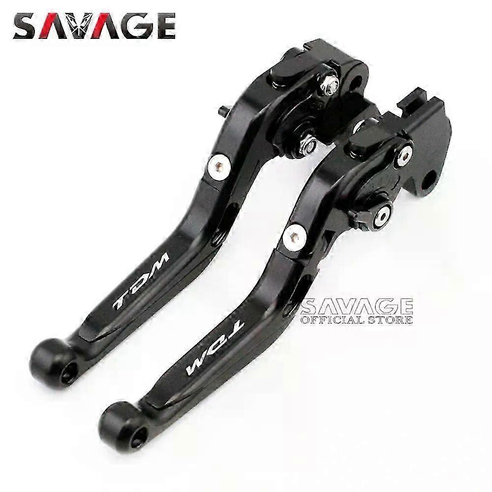 Ισχύει για πτυσσόμενους μοχλούς συμπλέκτη φρένων για Yamaha Tdm 850 Tdm850 Xj600n Xj600s Xj900s εκτροπή μοτοσικλέτας ρυθμιζόμενο επεκτάσιμο λογότυπο Tdm