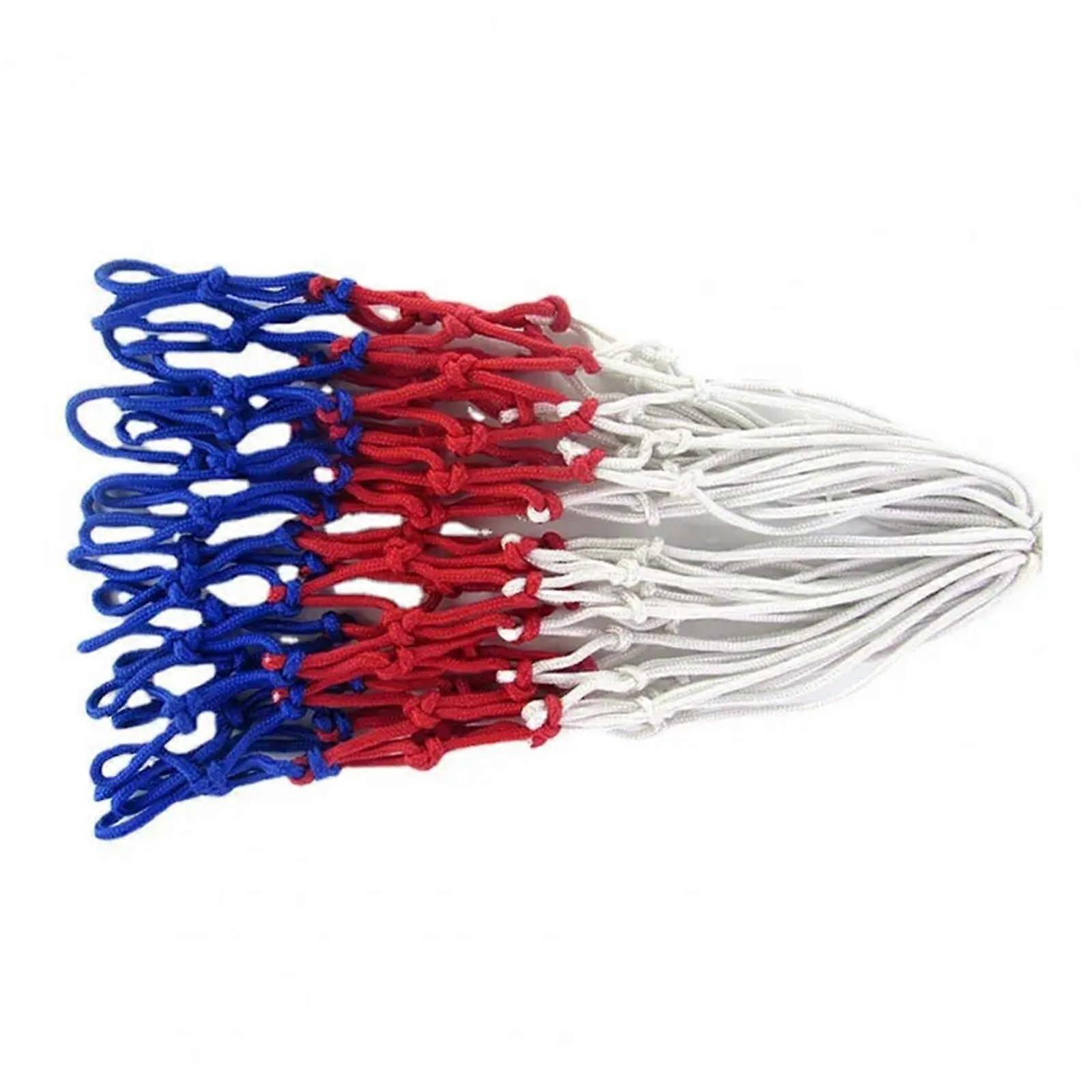 Kleines Basketballkorbnetz 10 Stück Nützliches, einfach zu installierendes Basketballnetz für universelle Basketballständer