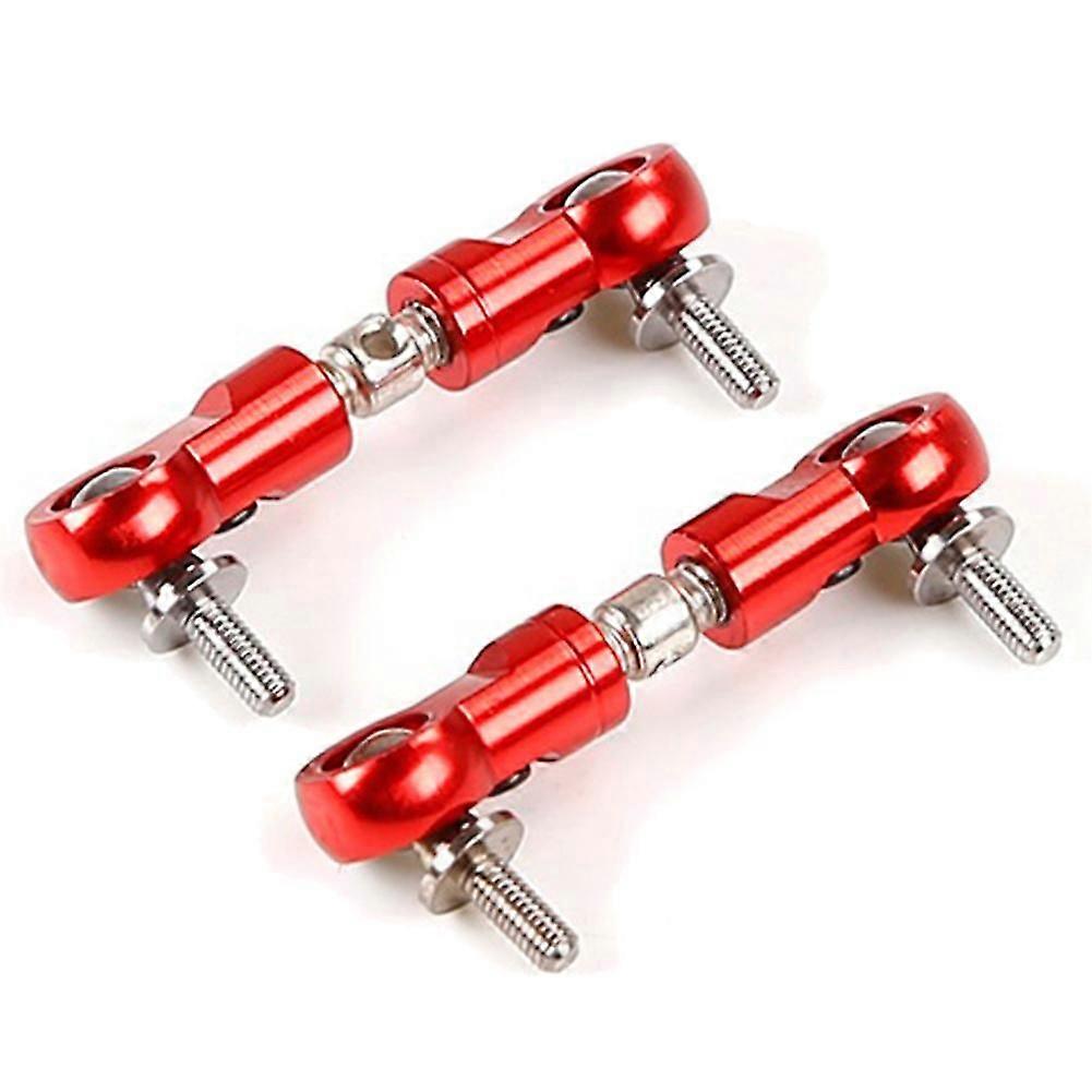 Alloy CNC Pull Rod Steering Servo Arm Fit for 1/5 ROVAN KM BAJA 5B 5T 5SC 5Ive T Rc Car Parts-Red