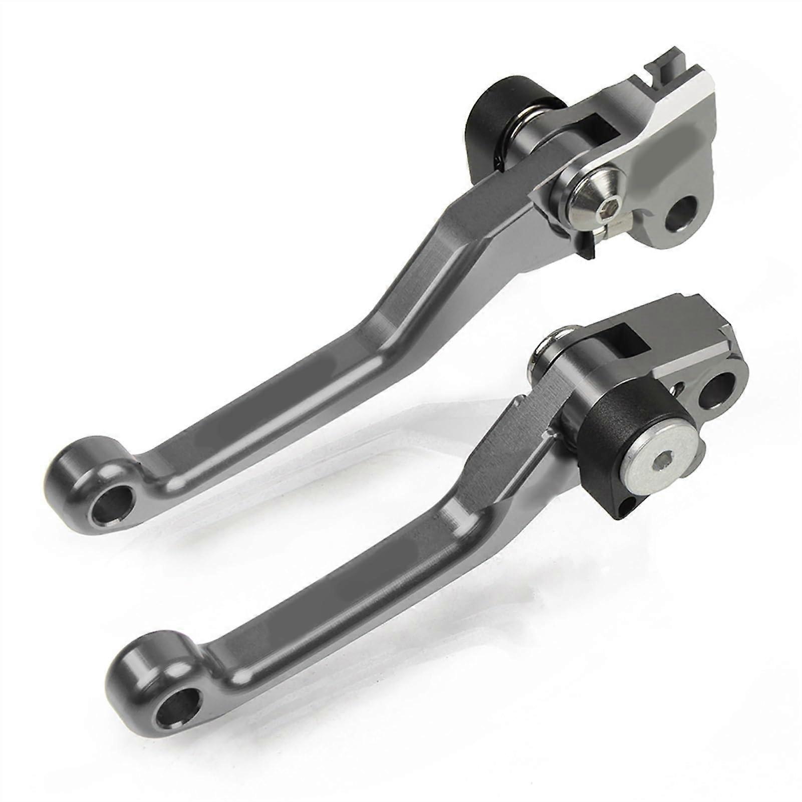 for Kawasaki KLX 140R KLX140R KLX 140 R CNC Dirt Pivot Bike Foldable Brake Clutch Levers Handlebar Handle Grips Lever(G)