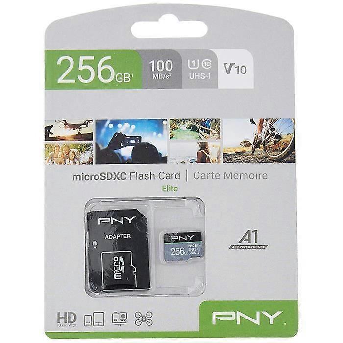 PNY Elite microSDXC Card - 128 GB - Class 10/UHS-I (U1)