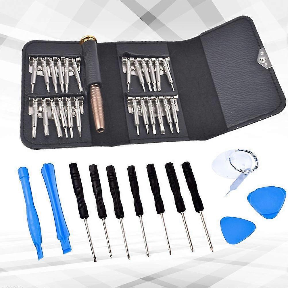 1 Set 37 Pcs Practical Phone Tablet Computer Repair Tool Kit (assorted Color)