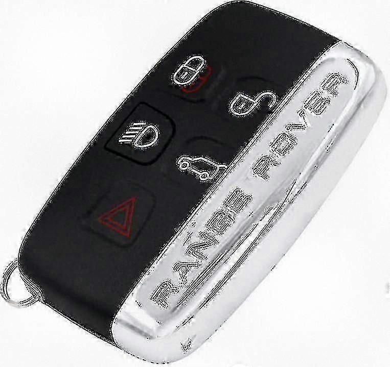 Remote Key Fob Cover Replacement for Land Rover Range Rover Sport LR4 Evoque with Button Design