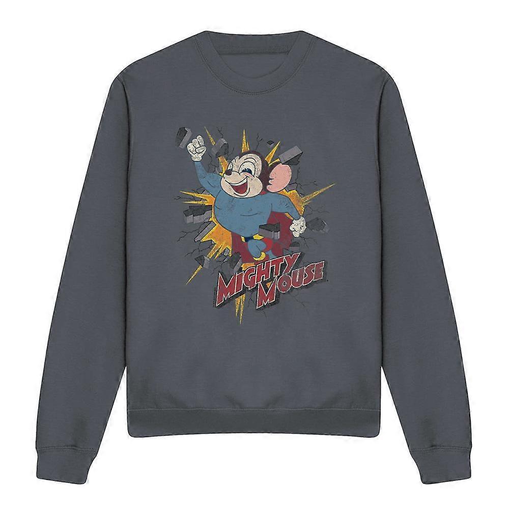 Mighty Mouse Unisex-Sweatshirt für Erwachsene