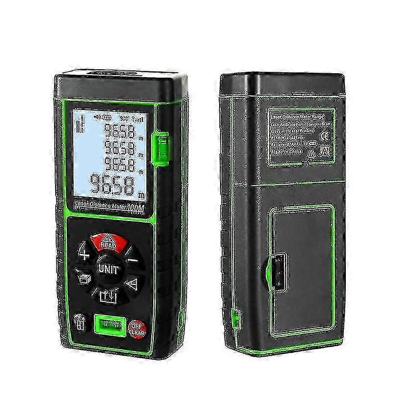40m Double-layer Bubble Electronic Ruler Handheld Smart Laser Rangefinder