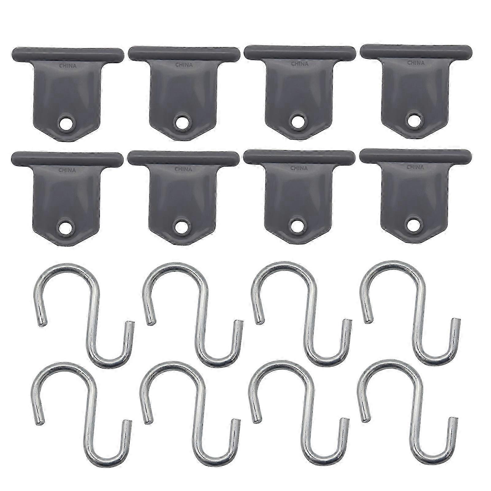 RV Awning Hooks for Camping Awning Accessory Hangers RV Party Light Hangers 8pcs Lights