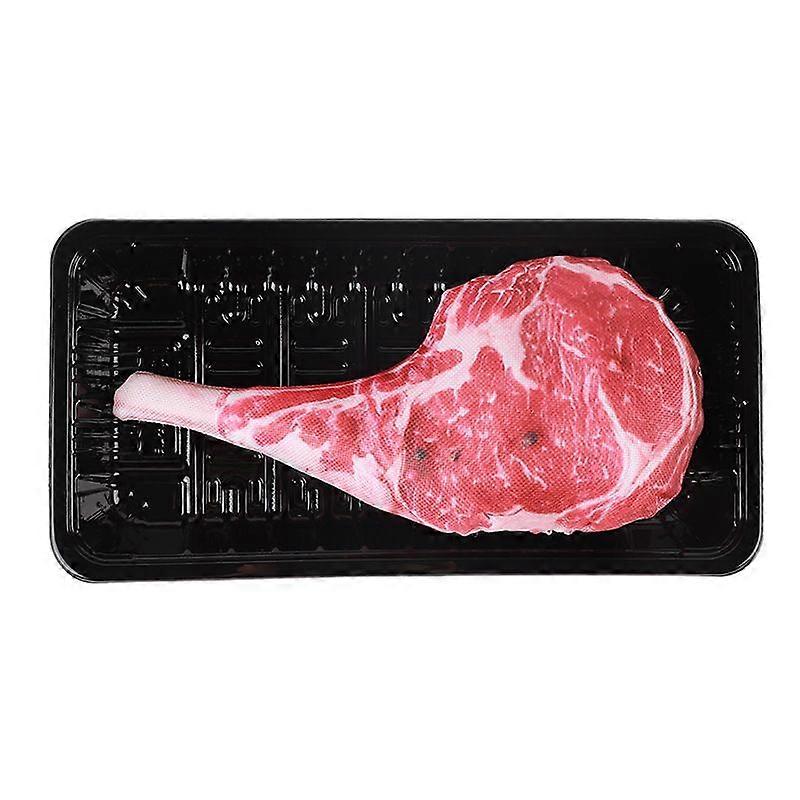 Simulation Plush Squeaky Bone Dog Toys Bite-Resistant Clean Dog Chew Puppy Training Toy Soft Steak Carrot Animal Pet Supplies