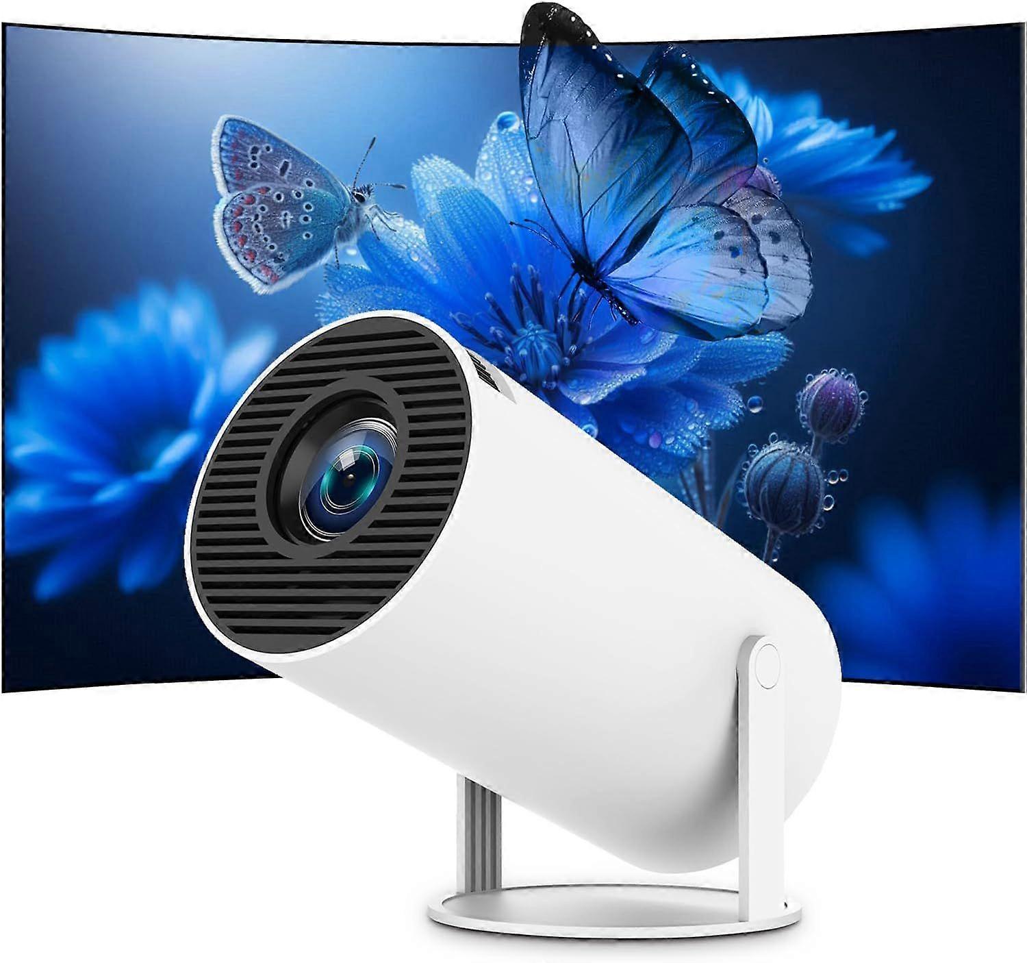 Mini Portable Projector 4K WiFi 6 BT 5.2 Upgraded Portable Projector Full HD