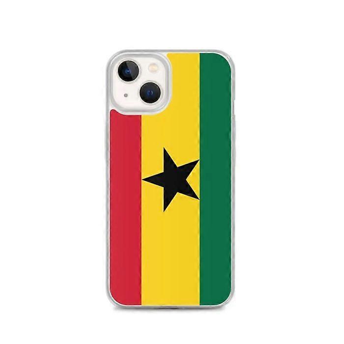 Case - PIXELFORMA - iPhone 13 - Flag of Ghana - Flexible - Full protection