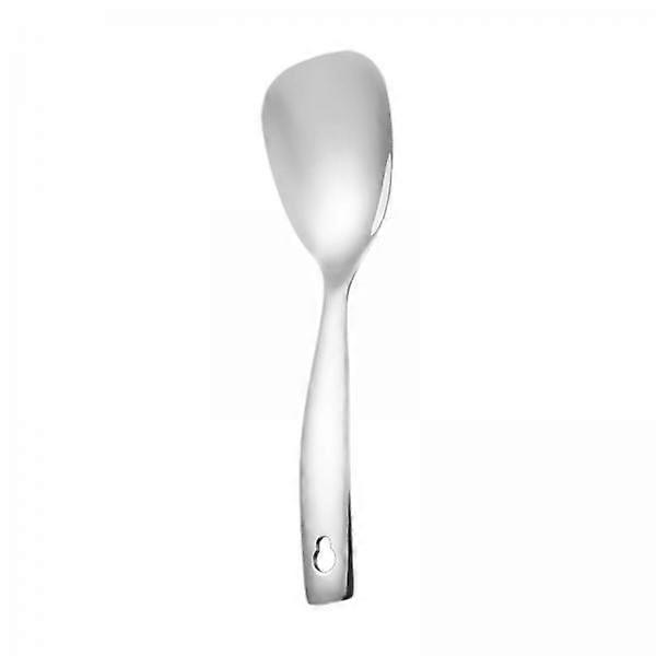 2x Flat Bottom Serving Spoon, Serving Spoon, Kitchen Tool, Slotted Spoon, Easy