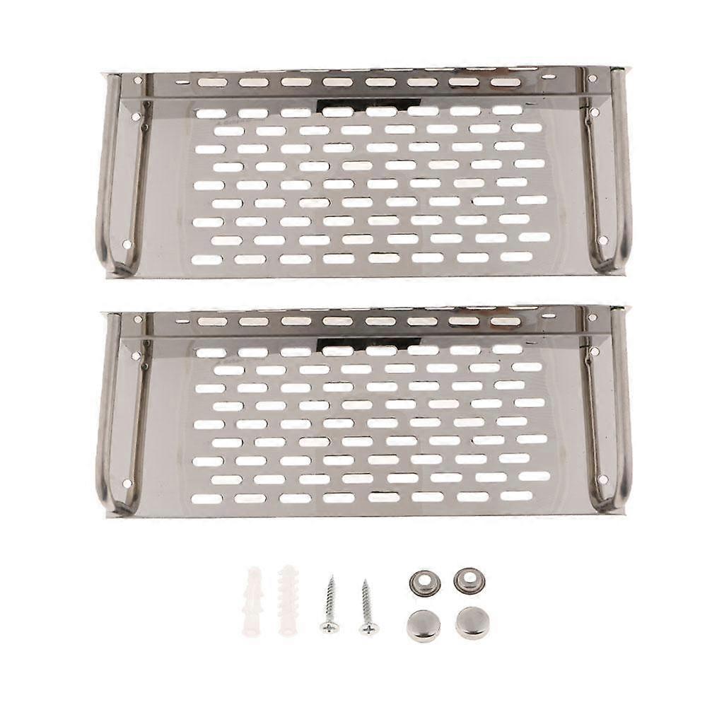 2x Bathroom Accessories Storage Shelf rack and shelf
