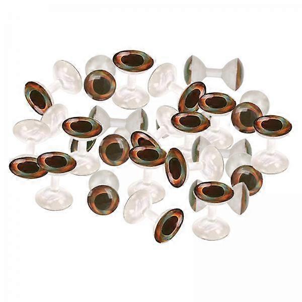 3x ضوء الراتنج الدمبل عيون 25 جهاز كمبيوتر شخصى يطير الصيد الحشرات عيون DIY يطير الصيد هوك