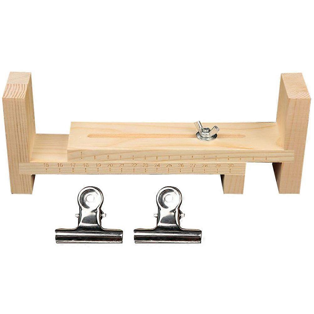 1 Set of Lanyards Bracelet Maker Safety Lanyards Braiding Tool Wood Case Weaving Tool