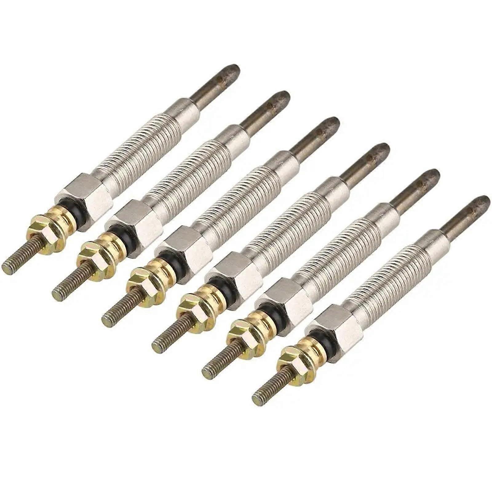 Glow Plug 6pcs Glow Plugs for (Y60) Heater 4.2 Kit for Car Ref: 6130