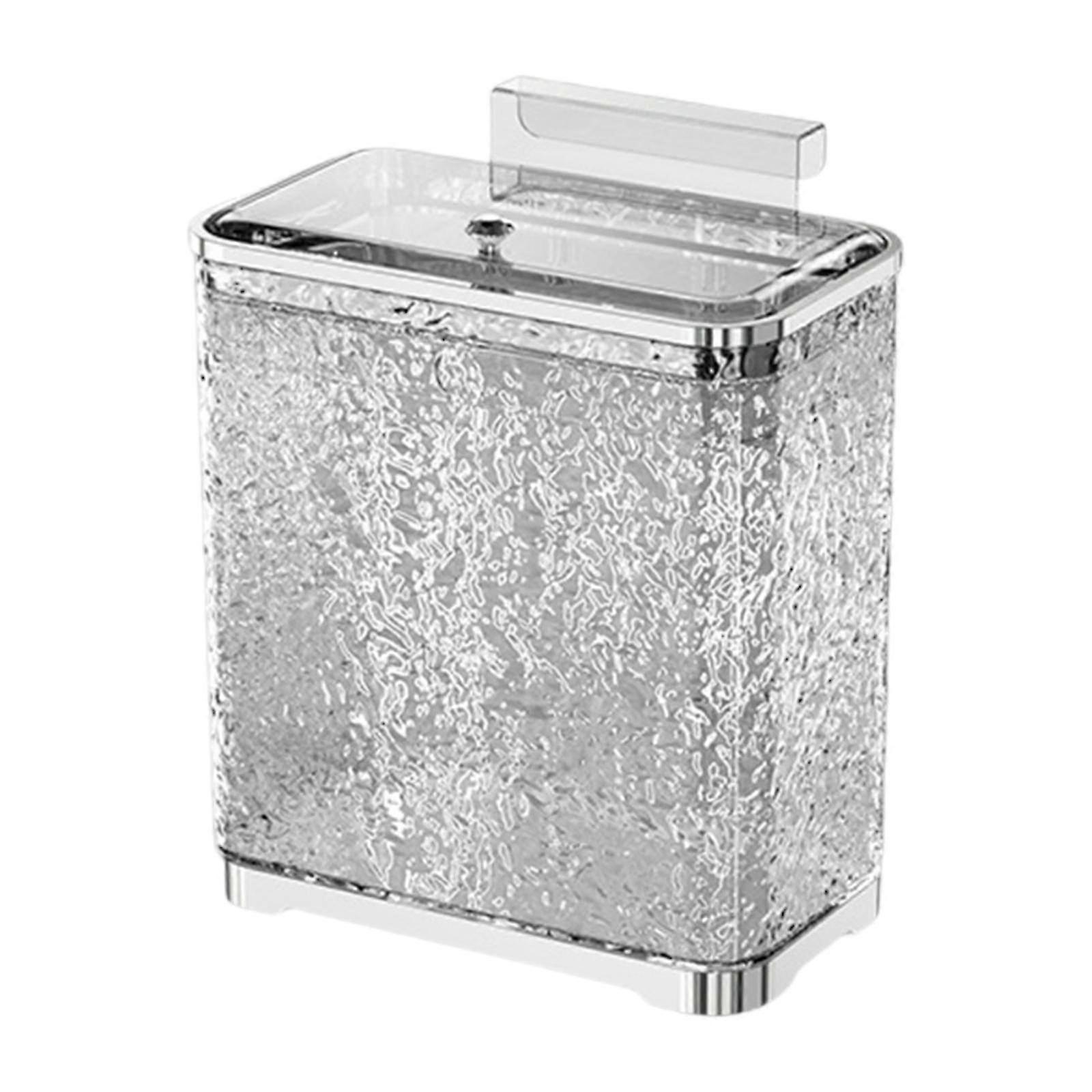 Small Waste Basket for Cabinet Door in Kitchen and Office, Ideal for Use with Various Brand Cabinets