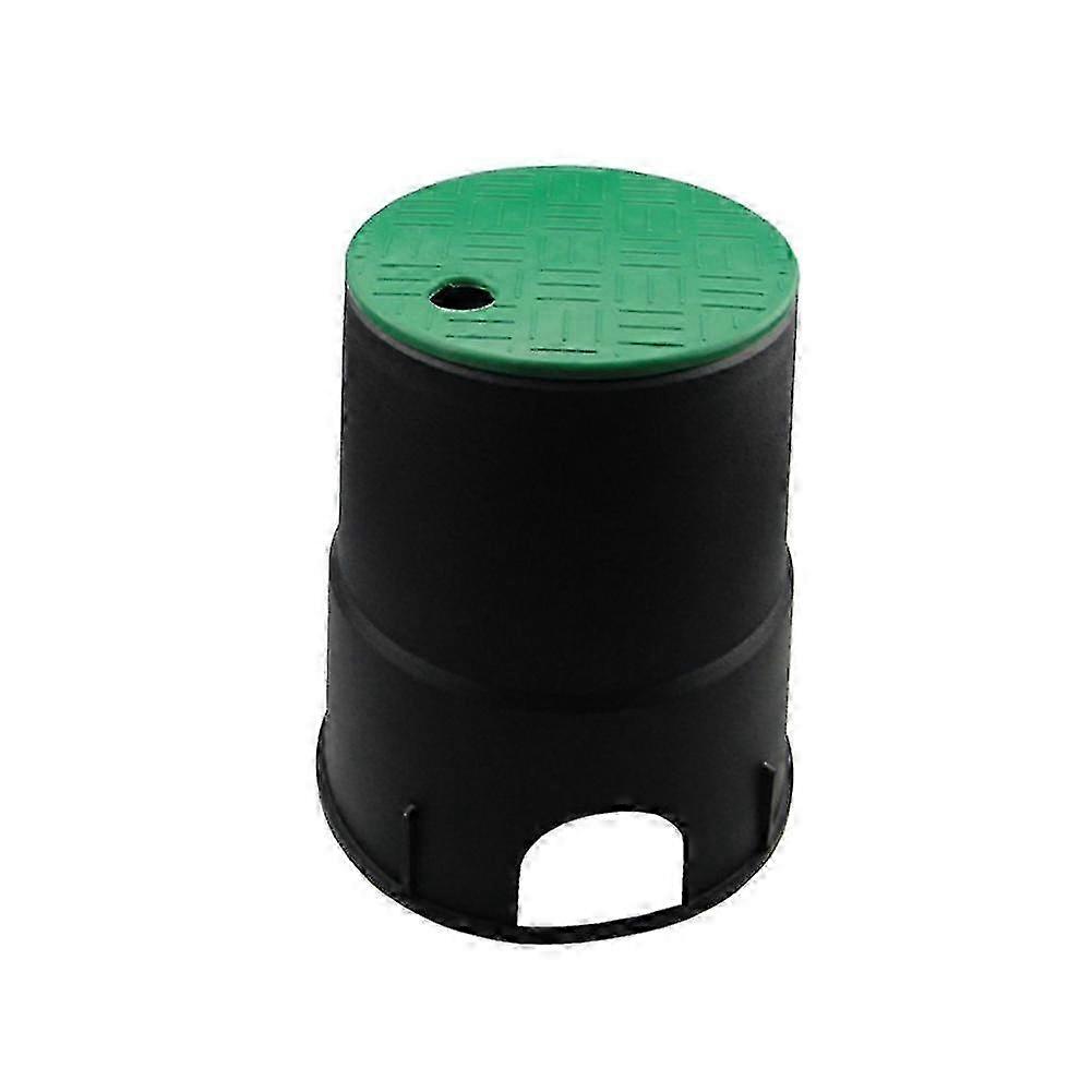 Underground Valve Box Cap for Garden Lawn Sprinklers and Watering System Cover with Lid