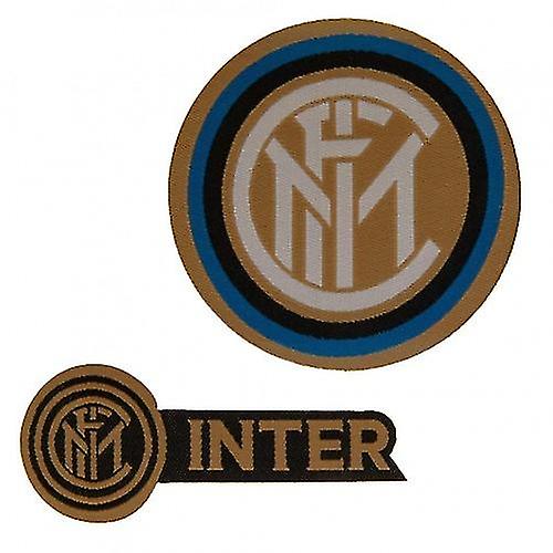 Inter Milan FC Iron On Patch Set (Pack of 2)