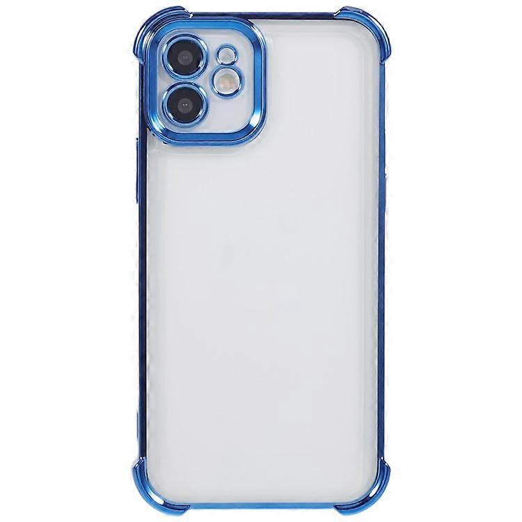 Compatible For iPhone 11 Electroplating Phone Case Heart Pattern Edge TPU Phone Back Cover