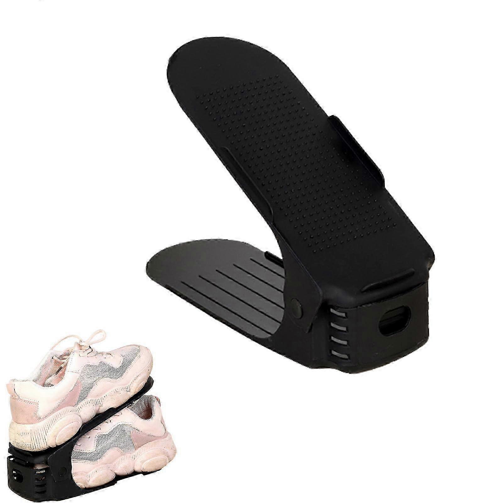 1Pcs Adjustable Shoe Rack, Space-saving Non-slip Shoe Stacker Holder Set