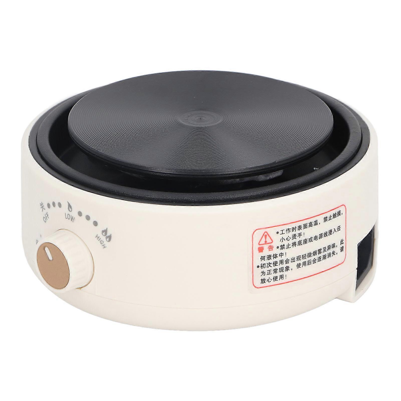 Countertop Single Burner Portable Multifunction Efficient Safe 360 Deg Heating Electric Hot Plate for Home Dorm