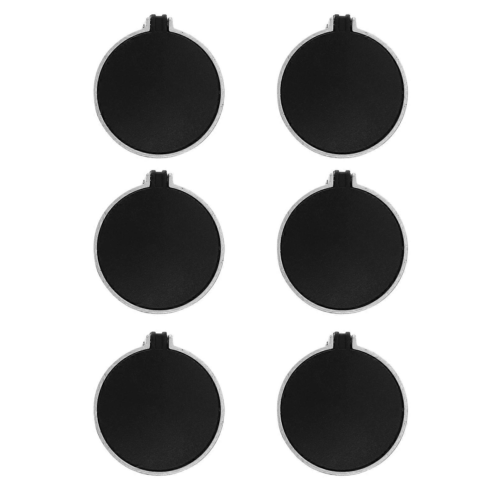 6 Pcs Stainless Steel Gas Stove Control Knobs for Kitchen Cooker