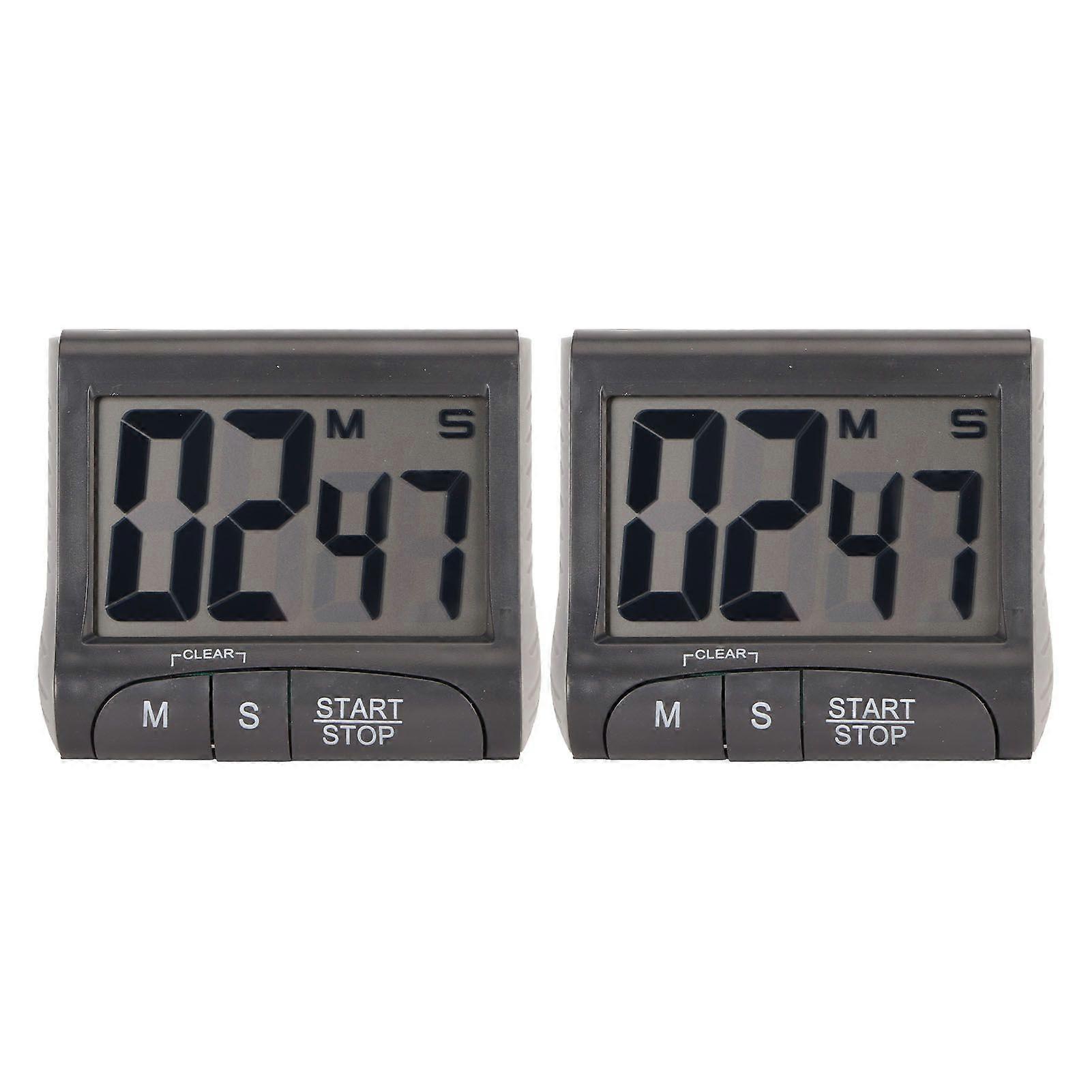 2025 Latest Model  2PCS Digital Timer Multifunctional Magnetic Digital