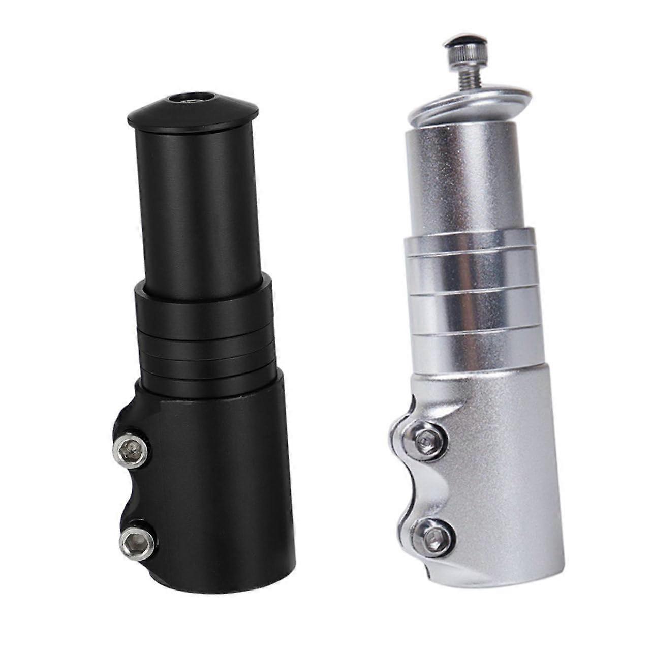 2-Piece Bicycle Handlebar Extender for Mountain Bikes, Adjustable Height, Durable Aluminum, Universal Fit