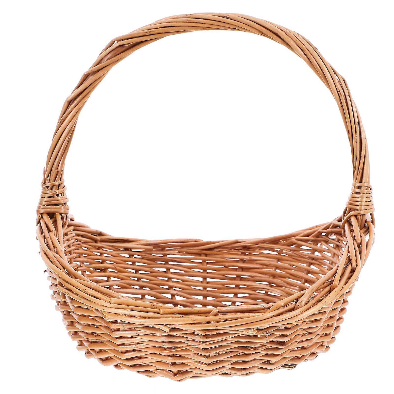 Portable Picnic Basket, Craftsmanship, Ideal for Relaxing Moments