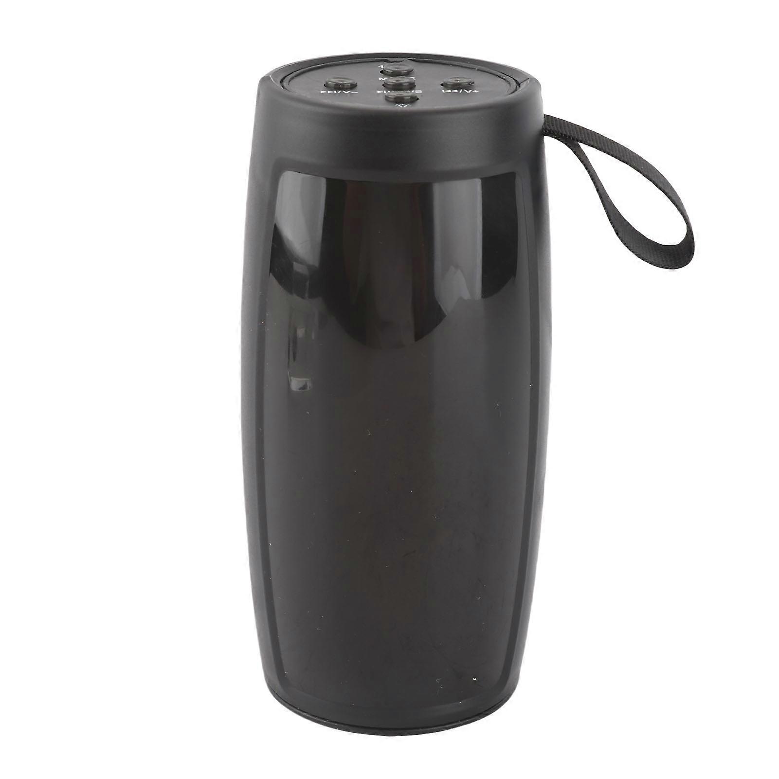 Stereo Bluetooth Speaker, Support Memory Card, Small Portable Wireless Speaker with Colorful Light for Home and Outdoor