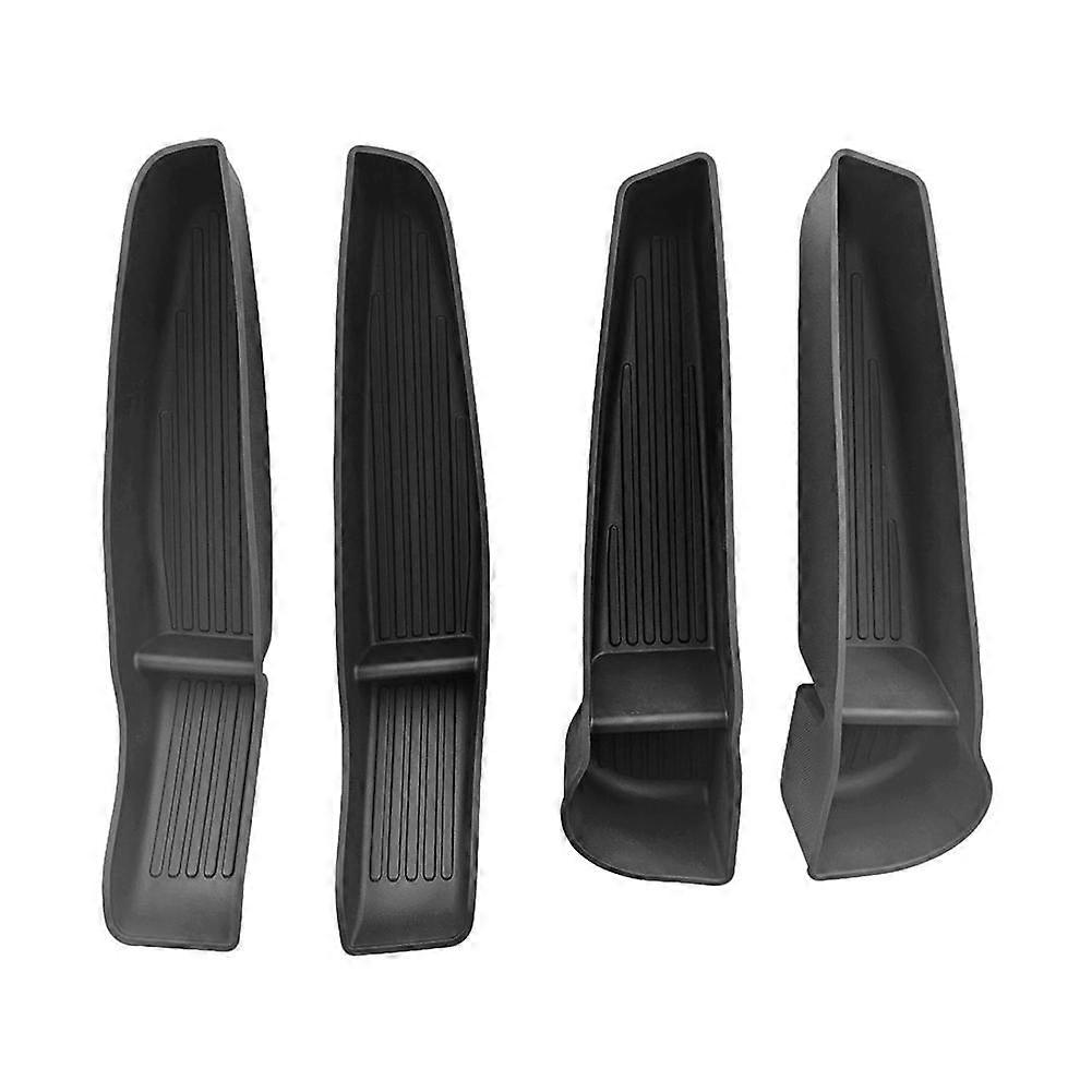 Autotür Organizer Tablett Für Tesla Modely 2021-2024 2025 - TPE Material, Schwarz