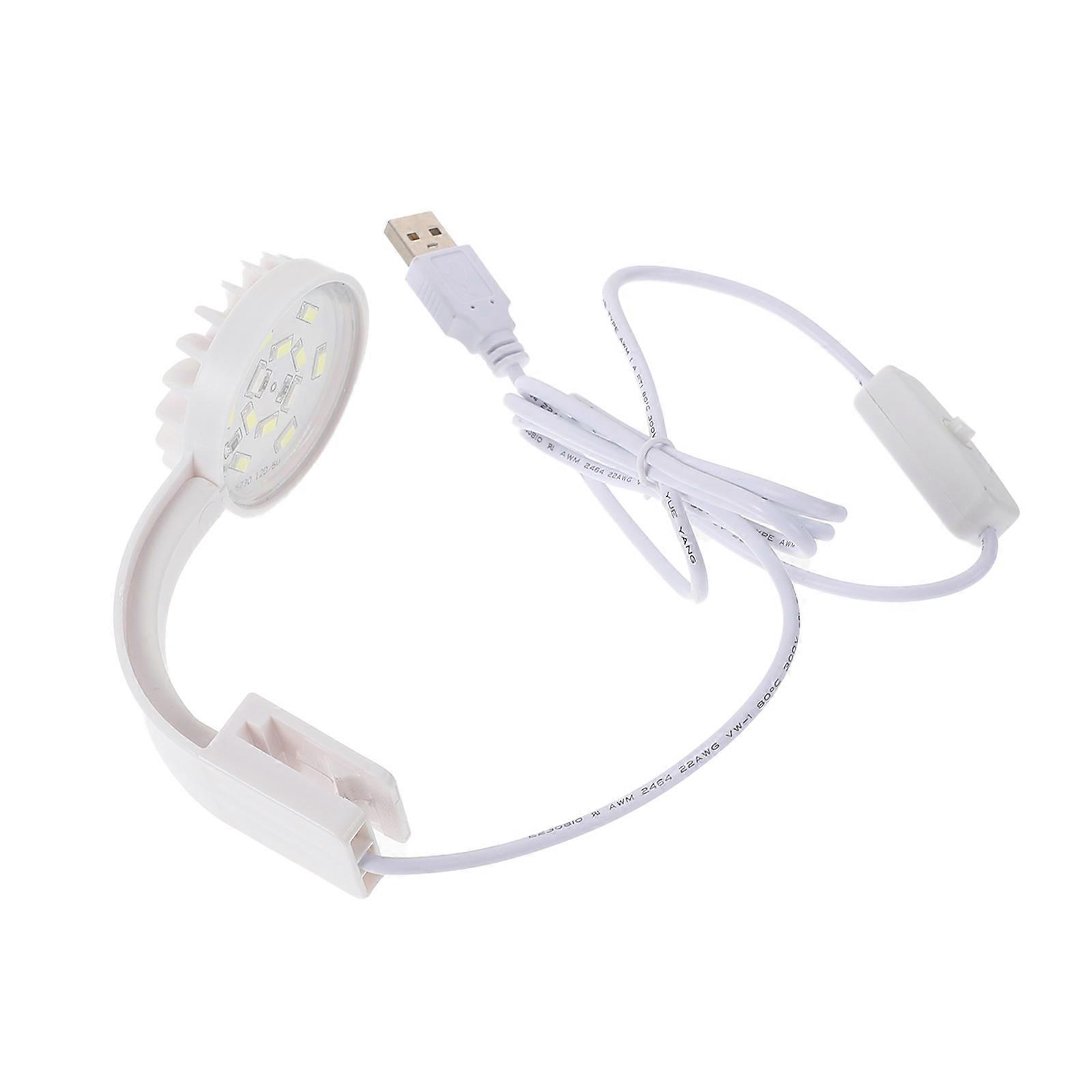 Aquarium Clip Light Fish Tank Supplies Black 11X8X5.4cm Abs Material 5W Dc12V Aquarium Lighting 1Pc