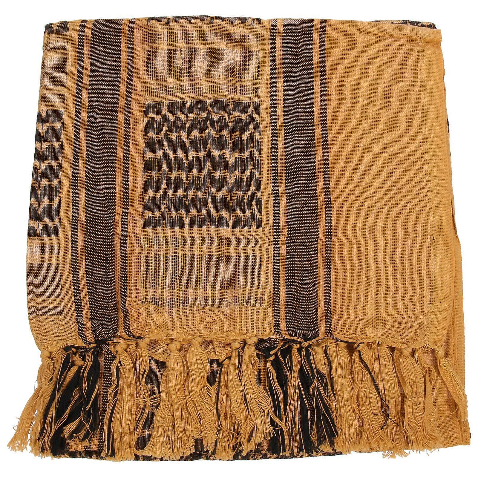 Multifunctional Tassel Scarf Shawl for Wind Protection Winter Travel 1Pcs