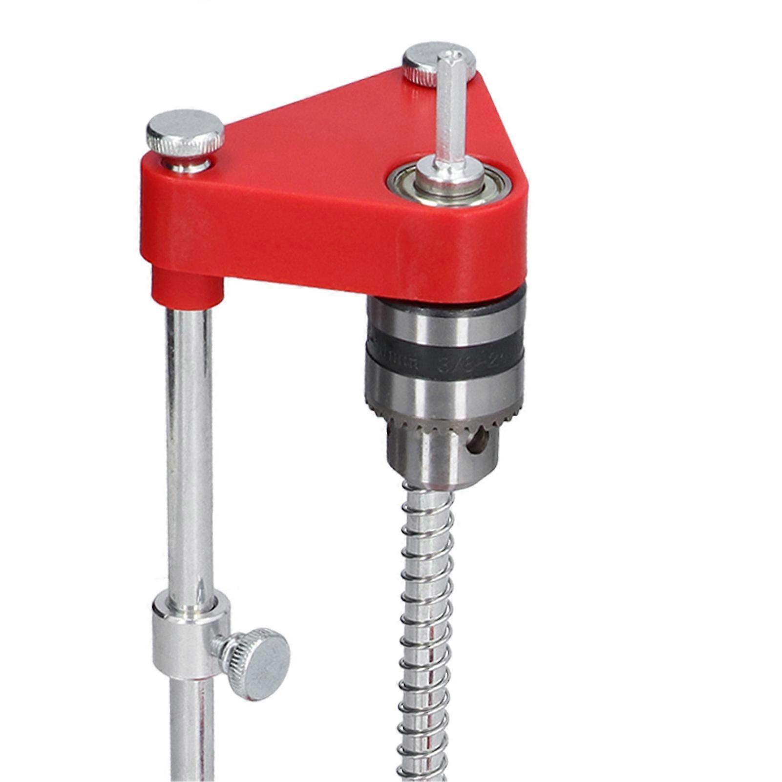 Portable Drill Guide, Precise Locator Jig for Woodworking, Adjustable Kit