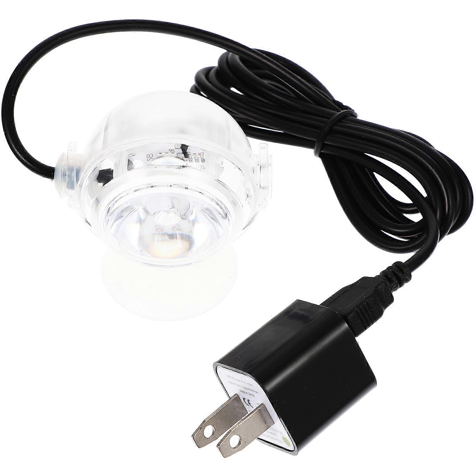 Fish Tank LED Light ABS White Adjustable Aquarium Plant Light