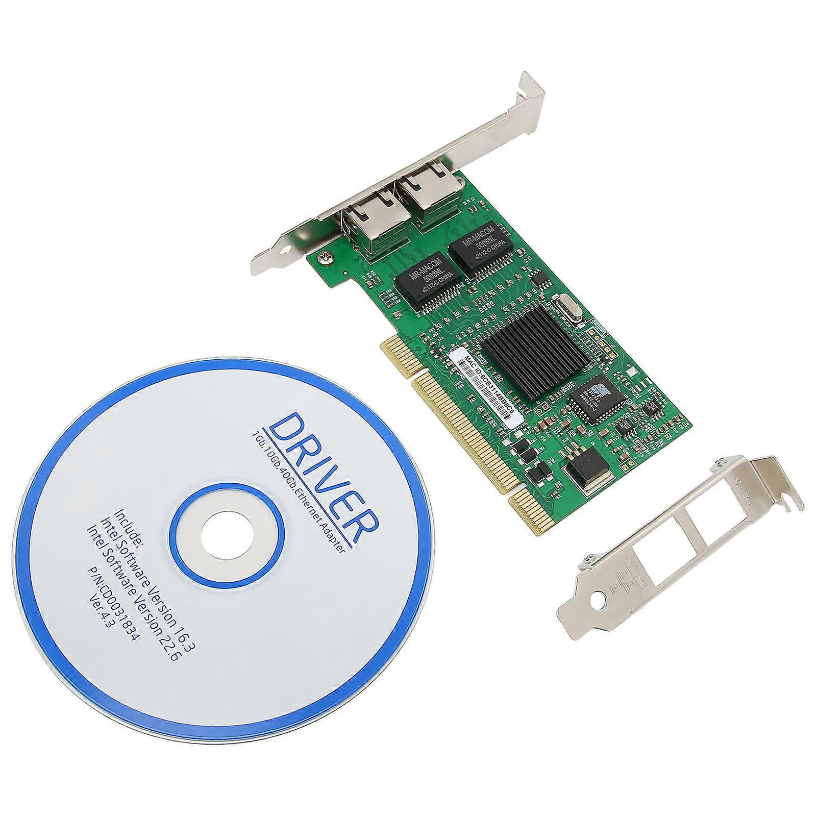 Dual-Port-Gigabit-PCI-Filter-Ethernet-Netzwerkkarte für Intel 82546 für Windows 7