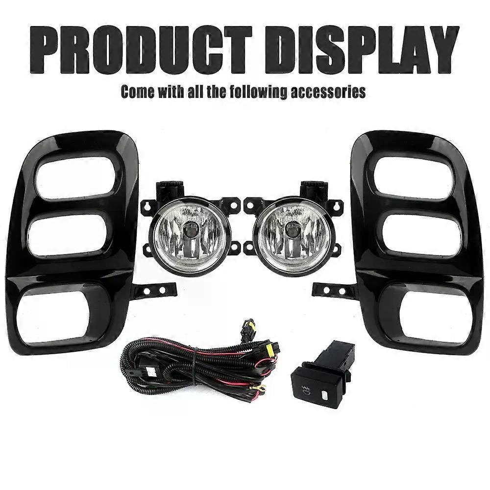 unique Front Bumper Fog Lamp Upgrade KitFOR HONDA Odyssey Touring ex 2021 2022 2023 Version Additional Foglight Set Switch + Wiring